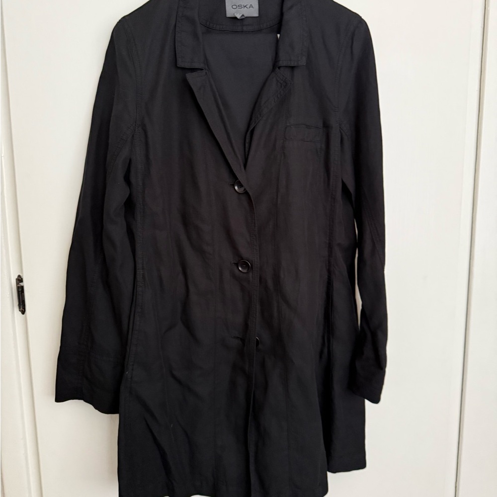 Women's Oska Black Coat